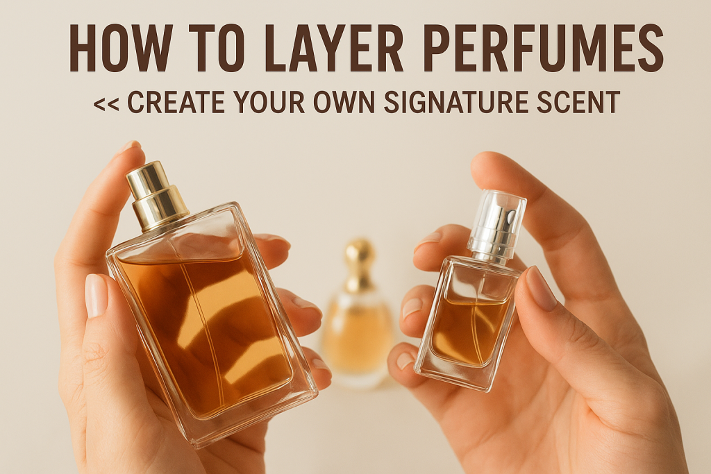 Why Layering Perfumes Is the Easiest Way to Create Your Own Signature Scent